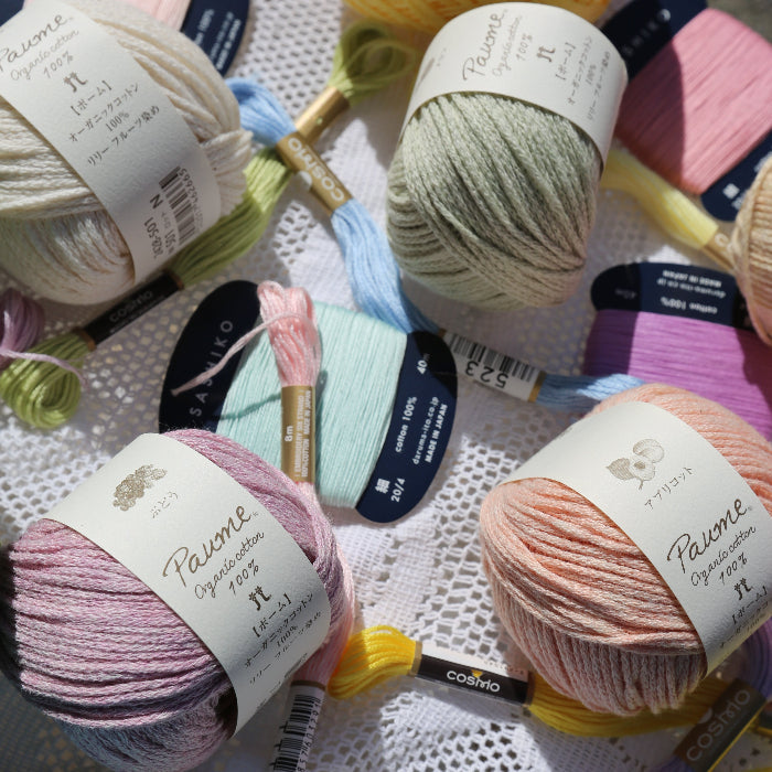 Light and Gentle Fibers for Spring Projects