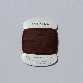Acheter dark-brown Fiche de fil Sashiko - Épaisse