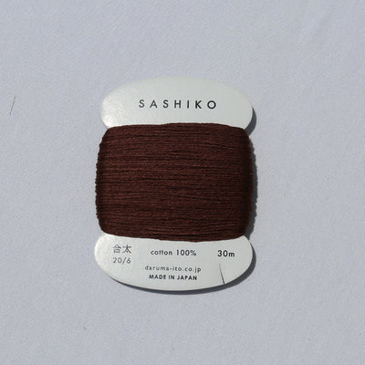 Acheter dark-brown Fiche de fil Sashiko - Épaisse