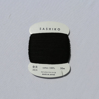 Acheter black Fiche de fil Sashiko - Épaisse
