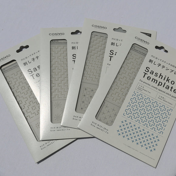 Sashiko Template for Hitomezashi Patterns
