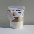 [Sashiko Kit] Wooden Bowl Pincushion - 3 Pattern Options-5