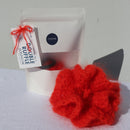 Double Ruffle Scrunchie Kit (Scarlet)