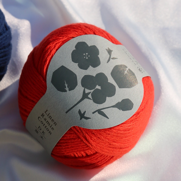 Buy scarlet Linen Ramie Cotton DK