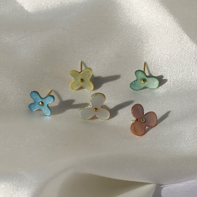 Flower Push Pin (Mother-of-Pearl) Assorted Box