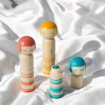 Kokeshi Doll Pincushion