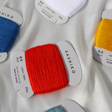 Sashiko Thread Card - Thick - Itoma Japanese Craft Studio