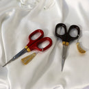 Small Scissors with Lacquered Handles (Shunuri)-4