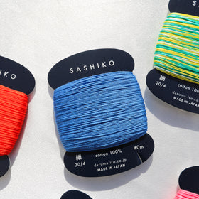 Buy lapis-lazuli Sashiko Thread Card - Thin