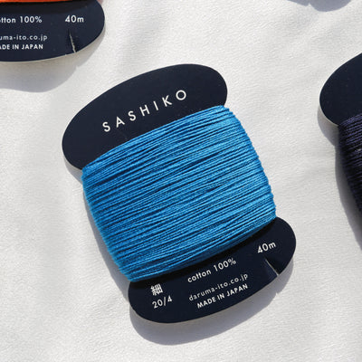 Buy blue Sashiko Thread Card - Thin