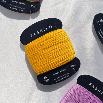 Sashiko Thread Card - Thin - Itoma Japanese Craft Studio
