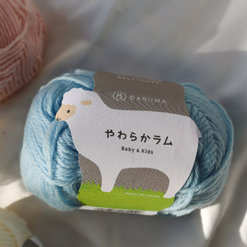 soft lamb water blue