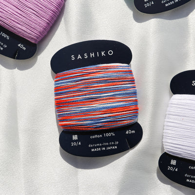 Buy goldfish-scooping Sashiko Thread Card - Thin