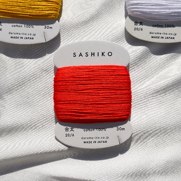 Sashiko Thread Card - Thick - Itoma Japanese Craft Studio