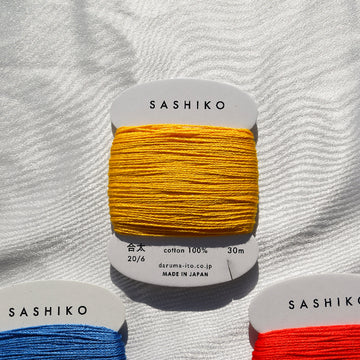 Sashiko Thread Card - Thick - Itoma Japanese Craft Studio