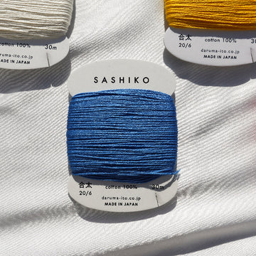 Sashiko Thread Card - Thick - Itoma Japanese Craft Studio