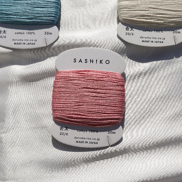 Sashiko Thread Card - Thick - Itoma Japanese Craft Studio