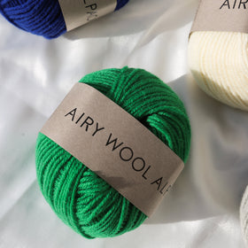 Buy green Airy Wool Alpaca