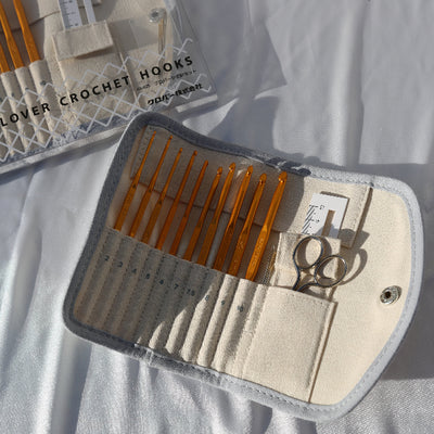 Clover Crochet Hook Set opened