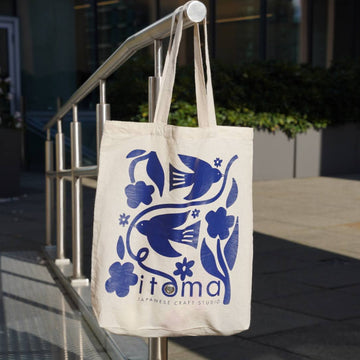 tote bag bird & bloom