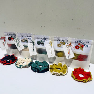 [Crochet Kit] Cotton Scrunchie - Annie Yarn