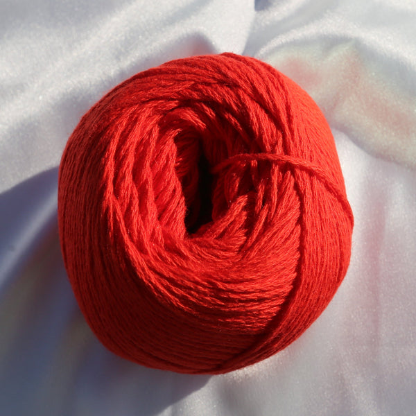 Linen Ramie Cotton Scarlet