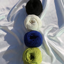 kapok cotton in a row
