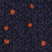 pompom Navy x Orange swatch