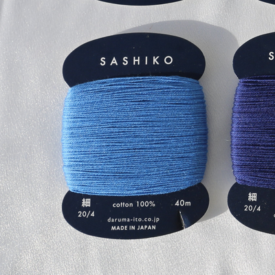 Sashiko Thread Card - Thin - Itoma Japanese Craft Studio