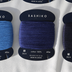 sashiko navy blue