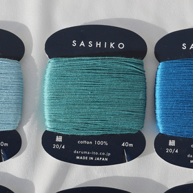 sashiko peacock