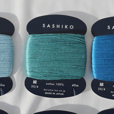 sashiko peacock