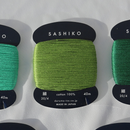 sashiko spring green