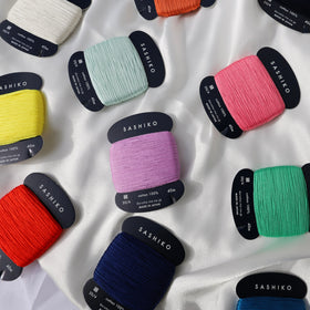Sashiko Thread Card - Thin - Itoma Japanese Craft Studio