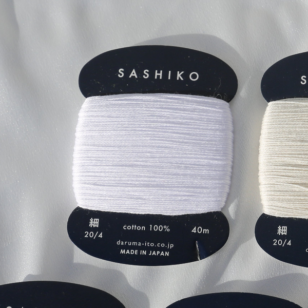 Sashiko Thread Card - Thin - Itoma Japanese Craft Studio