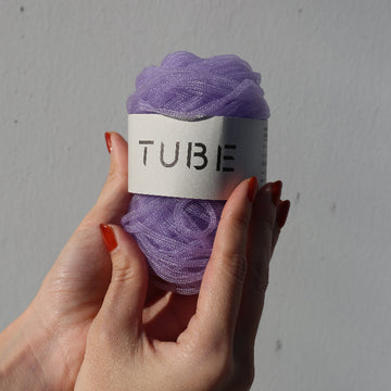 tube in hands